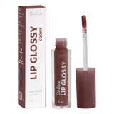 Dailus Lip Glossy - Cookie Acabamento Brilhante Cor Marrom-claro