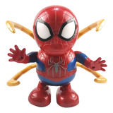 Dance Hero Homem Aranha Robô Luz E Som Musical Dança