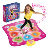Dance Mat Play22 Para Crianças Com Luzes Led E Música Embuti