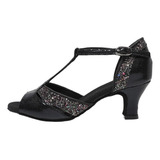 Dance Shoes/adult Sequined Latin Dance Shoes