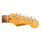 Decal Giannini Stratosonic Gg08 Headstock Guitarra Water