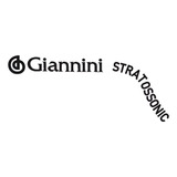 Decal Giannini Stratossonic Gg08fn Headstock Waterslide 2un