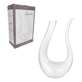Decanter De Cristal Em U - Decantador Para Vinho Tinto
