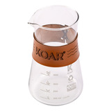 Decanter Em Vidro Koar 600ml Compatível V60 P Servir Café