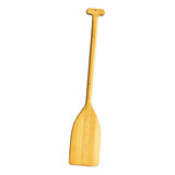 Decoração De Parede De Madeira De Madeira Paddle Amarelo