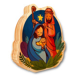 Decoração Religiosa Sagrada Família Nascimento Jesus Natal