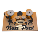 Decoração Topo De Bolo Bateria Miniatura 20 Cm Aniversário