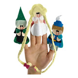 Dedoche Historinha Com Fantoche Dedo Faz De Conta Rapunzel