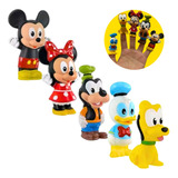 Dedoche Infantil Mickey Minnie Pateta Pluto Miniaturas