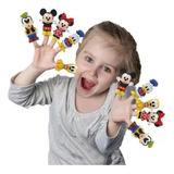 Dedoches Turma Do Mickey 5 Fantoches Miniaturas P/ Brincar