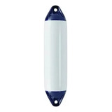 Defensa F1 Seaform Em Pvc 61 X 15,2cm Branca Barco Lancha