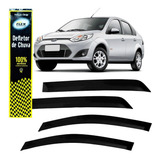 Defletor Chuva Ford Fiesta Sedan 2002 A 2011 Calha 4 Portas