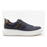Democrata Tênis Denim Joe Ultra Light Azul