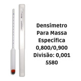 Densimetro Para Massa Especifica 0,800/0,900:0,001 5580. Inc