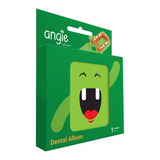 Dental Álbum Porta Dentinhos De Leite Verde Angie Oral Care Liso