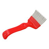 Dentes De Apicultura, Garfo De Destapar Favos De Vermelho