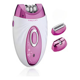 Depilador Elétrico Portátil Sem Fio Feminino 3 Em 1 Bivolt
