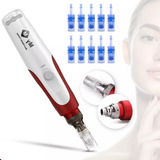 Dermapen Caneta Mym Microagulhamento 0.25 A 2.0 + 10 Agulhas
