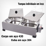 Derretedeira Chocolate 10kg Marchesoni 2 Cubas De 5kg Cada 110v