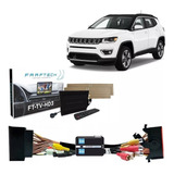 Desbloqueio De Vídeo Tv Full Hd Tela Dvd Jeep Compass 2018 