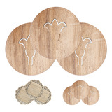 Descanso De Panela Apoio Panela Quente Kit 3 Unid - Oferta
