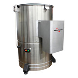 Descascador Batatas Industrial Inox 10kg Rápido Elétrico 220v