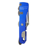Descensor Auto Blocante C/ Anti-panico Corda 10 À 12mm