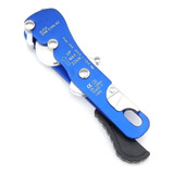 Descensor Autoblocante Para Corda De 10mm A 12mm - Cor Azul 