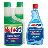 Desinfetante Concentrado Bactericida Vet+20 - Herbal 1l