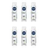 Desodorante Aero Nivea 150ml Masc Sensitive Prot-kit C/6un