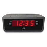 Despertador Duplo Gpx C224b Rádio Amfm Red Led