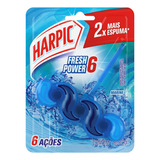 Detergente Sanitário Bloco Marine Harpic Fresh Power 6
