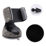 Diamond Car Suction Cup Rotating Mobile Phone Holder