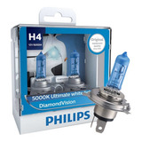 Diamond Vision Philips 5000k H4 ( Garantia / Original )