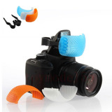 Difusor P/ Flash Universal Pop-up Kit C/ 3 Cores Canon Nikon