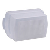 Difusor Para Flash Nikon Sb-600 E Sb-800 Cor Branco
