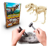 Dinossauro Dino Fóssil Escavação Brinquedo Escavar Arqueolog