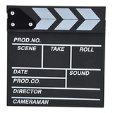 Director Video Tv Movie Film Board De Madeira 20 X 20 Cm Pro