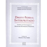 Direito Federal Interpretado, De Rodrigues Jr., Otavio E Sousa, Jadson. Editorial Gz Editora, Capa Mole Em