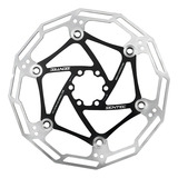 Disco De Freio Bike Sentec 160mm Rotor 6 Furos Inox Cor Preto