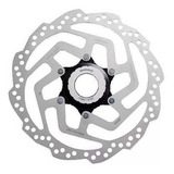 Disco De Freio Rotor Shimano Rt10 180mm Center Lock C/ Porca Cor Prata