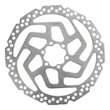 Disco De Freio Rotor Shimano Rt26 180mm C/ 6 Parafusos Cor Prata