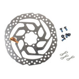Disco De Freio Rotor Shimano Sm-rt26-s 160mm 6 Furos - Unid Cor Prata