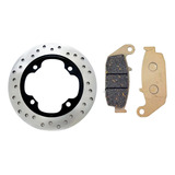 Disco De Freio Traseiro + Pastilha Haojue Chopper Road150