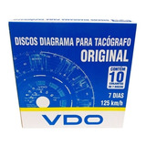 Disco De Tacografo Semanal 125km Vdo