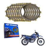 Disco Embreagem Xt 600e Tenere 600 Kit Fricção Brandy