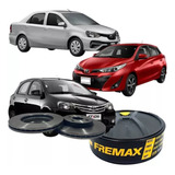 Disco Freio Dianteiro Ventilado Etios Yaris 2013 À 2022