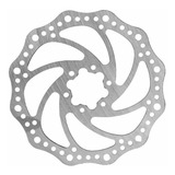 Disco Freio Rotor Para Bike Absolute 203mm Inox 6 Parafusos