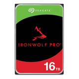 Disco Rígido Interno Seagate Ironwolf Pro St16000nt001 16tb