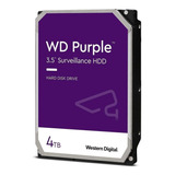 Disco Rígido Interno Western Digital Wd Purple Surveillance Wd40purz 4tb